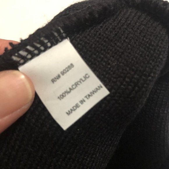 Adidas Aeroready Black/Gray Core Fold II Knit Cuff Beanie Men's One Size Fit All - Picture 5 of 7